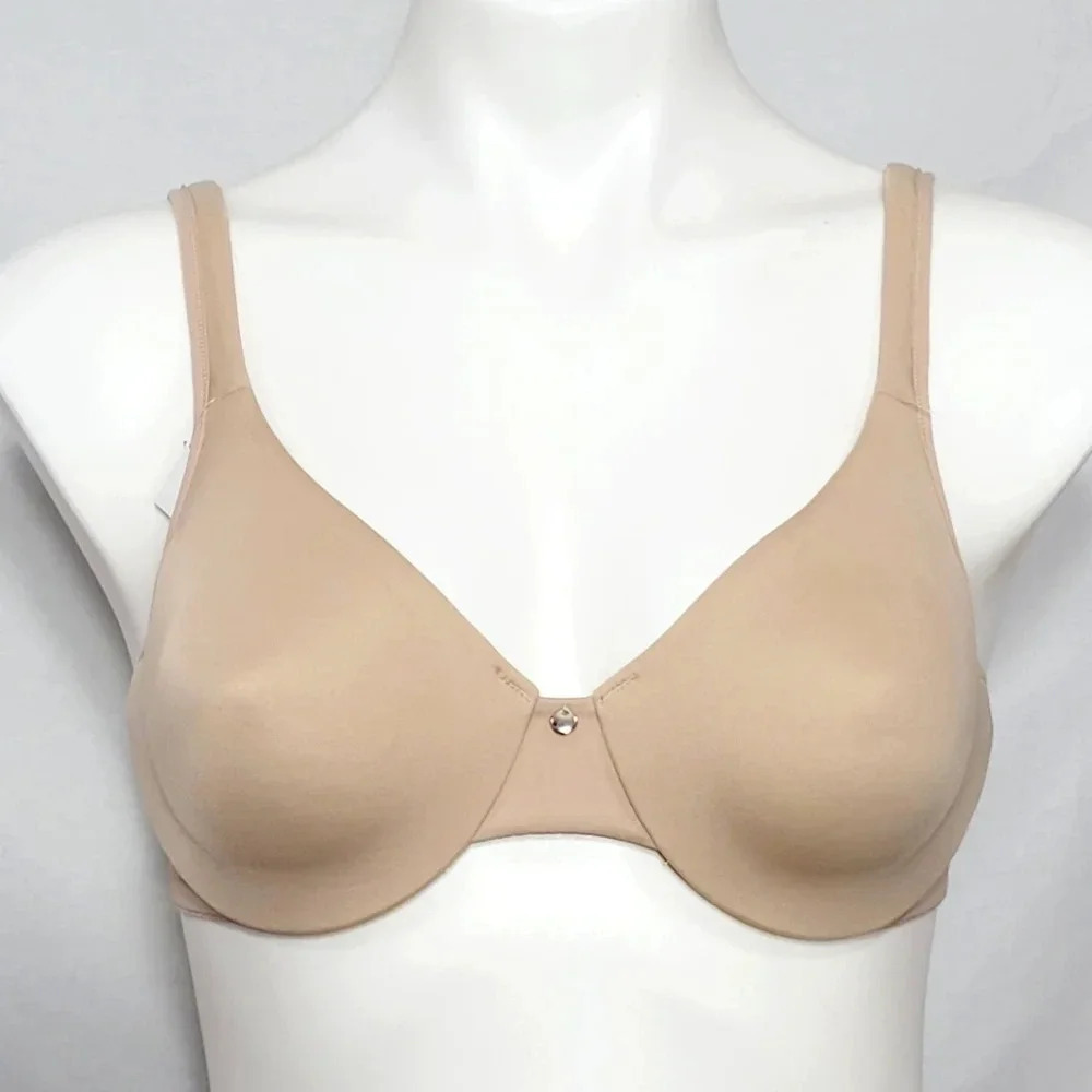 SMALL Warner's 1568 Suddenly Simple Side Support & Lift Underwire Bra Nude  New‎